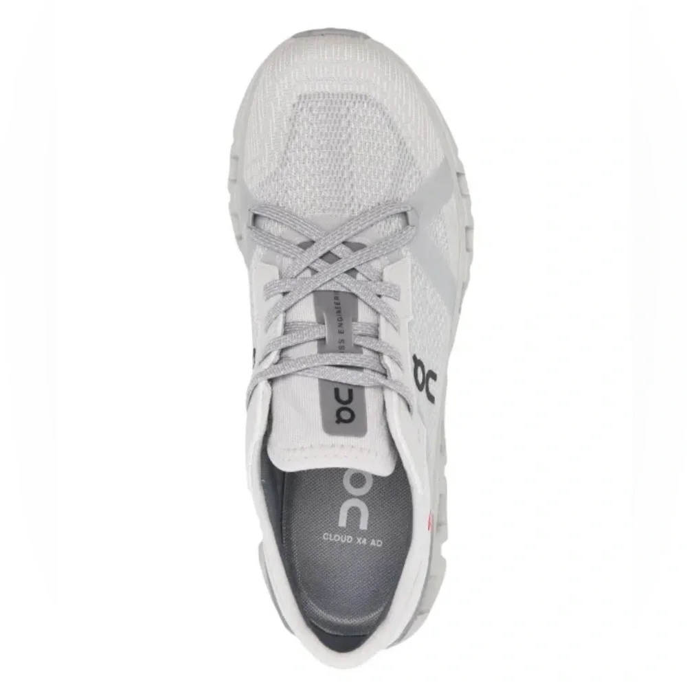 On Running Cloud X Light Gray Shoes Size 8 - Picture 1 of 6
